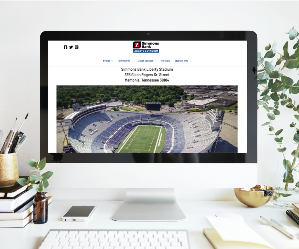 Simmons Bank Stadium Site